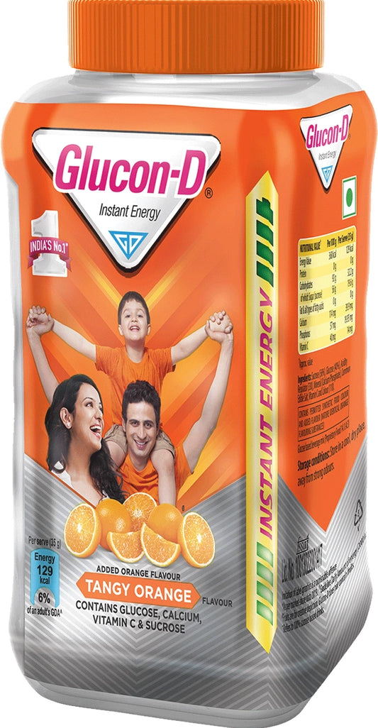 Glucon D Orange Powder 500 Gm